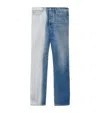 Loewe Men's Comfortable Stretch Denim Jeans In White