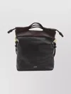 Loewe Two-tone Tote Bag Removable Strap In Black