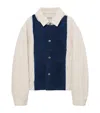 Loewe Two-tone Denim Jacket In Multi