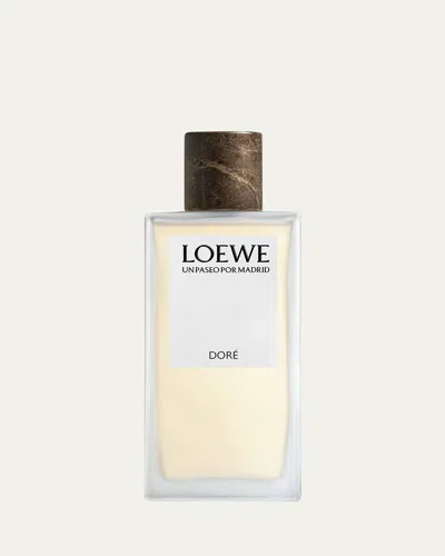 Loewe Un Paseo Por Madrid Dore Eau De Parfum, 3.4 Oz. In White