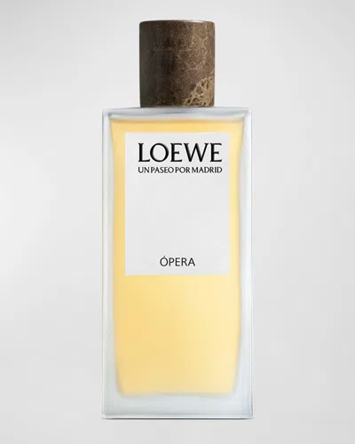 Loewe Un Paseo Por Madrid Opera Eau De Parfum, 3.4 Oz. In White