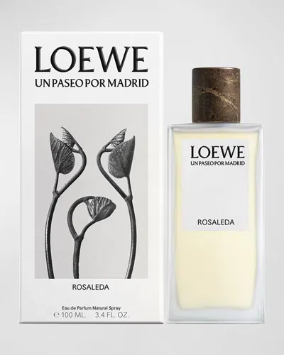 Loewe Un Paseo Por Madrid Rosaleda Eau De Parfum, 3.4 Oz. In White