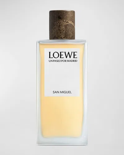 Loewe Un Paseo Por Madrid San Miguel Eau De Parfum, 3.4 Oz. In White