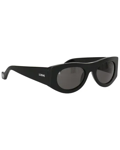 Loewe Unisex Lw40075i 49mm Sunglasses In Black