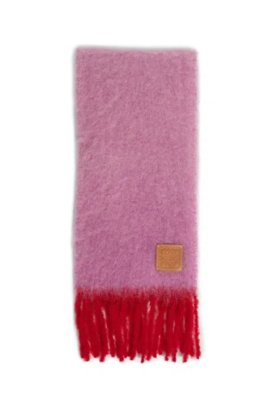 Loewe Unisex Pink Scarves