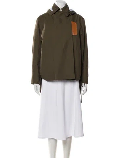 Pre-owned Loewe Utility Jacket In Green