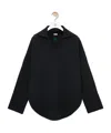 Loewe V-neck Long-sleeved Sweater In Black