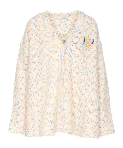 LOEWE V-NECK LONG-SLEEVED SWEATER