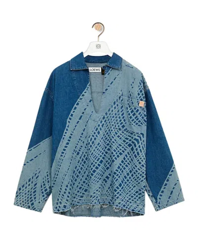 LOEWE VAREUSE IN DENIM