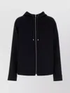 Loewe Versatile Flannel Hooded Jacket In Black