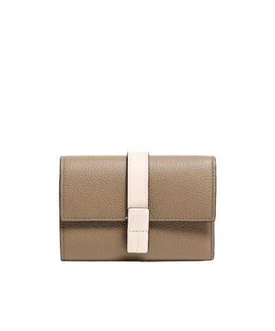 Loewe Vertical Wallet In Brown