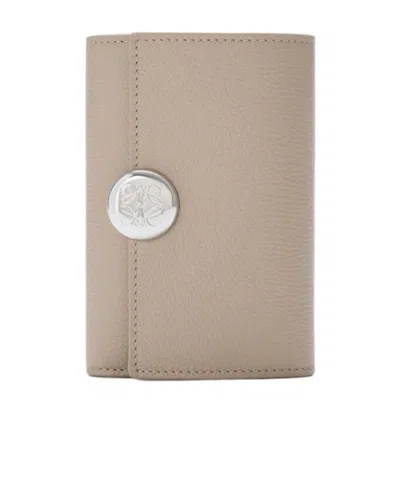 Loewe Vertical Wallet In Brown