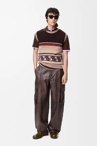 Loewe Vest In Wool And Cashmere Size: Xl For Man In Multi