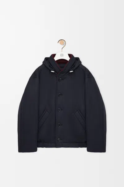 LOEWE PADDED JACKET IN TECHNICAL COTTON SIZE: 54 FOR MAN