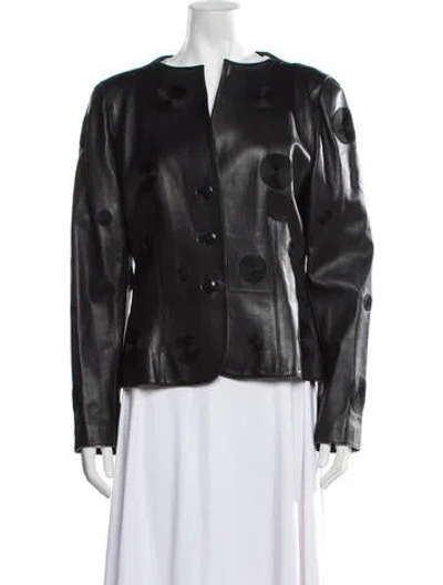 Pre-owned Loewe Vintage 1980's Jacket In Black