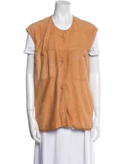 Pre-owned Loewe Vintage 1980's Vest In Neutral