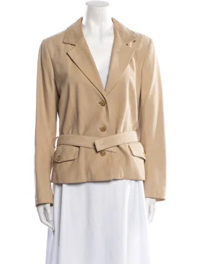 Pre-owned Loewe Vintage 1990's Blazer In Neutral