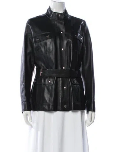 Pre-owned Loewe Vintage 1990's Utility Jacket In Black