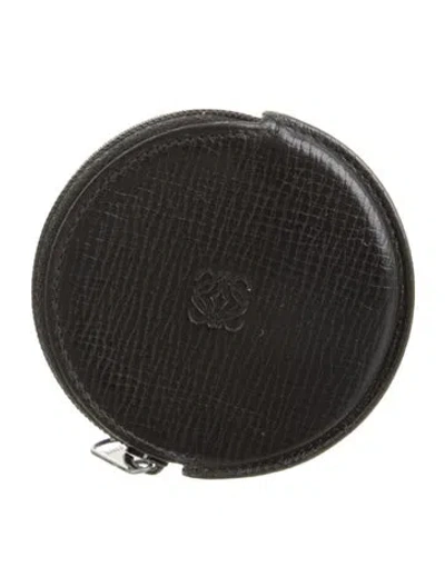Pre-owned Loewe Vintage 2000's Wallet In Black