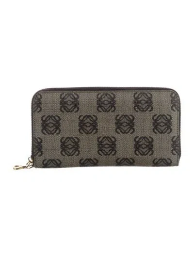 Pre-owned Loewe Vintage 2009 Wallet In Black
