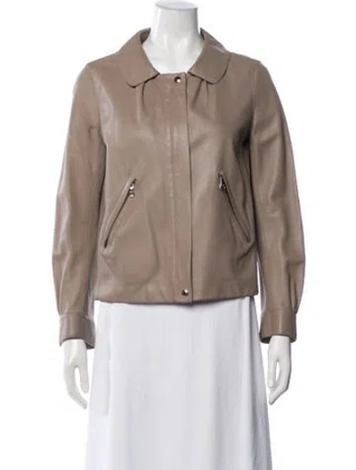 Pre-owned Loewe Vintage 2010's Jacket In Neutral