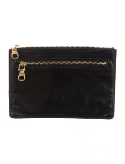 Pre-owned Loewe Vintage 2011 Wallet In Black