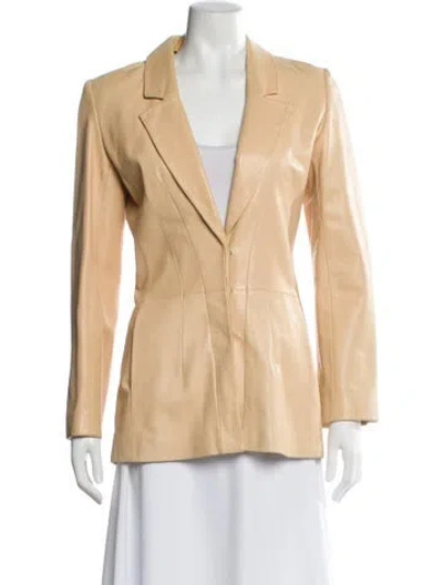 Pre-owned Loewe Vintage Anagram Blazer In Neutral