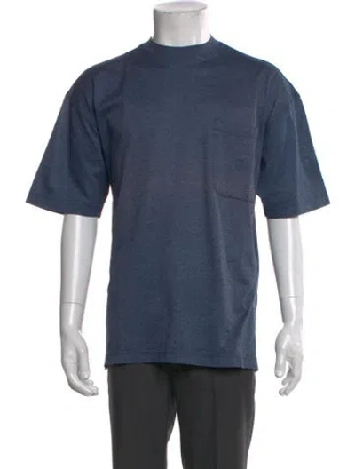 Pre-owned Loewe Vintage Crew Neck T-shirt In Blue
