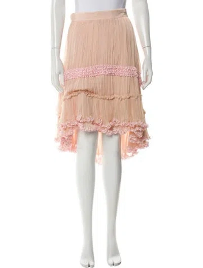 Pre-owned Loewe Vintage Knee-length Skirt In Pink