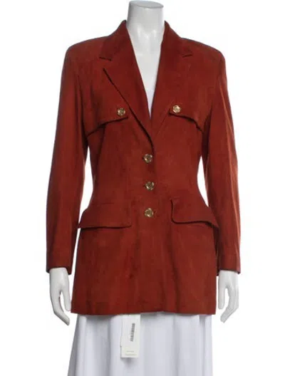 Pre-owned Loewe Vintage Late 1980's - Early 1990's Blazer In Orange
