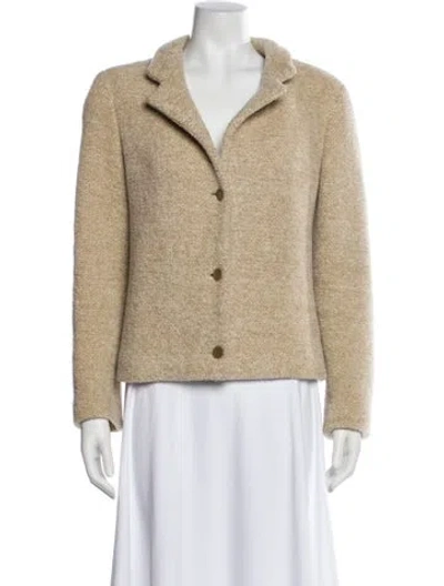 Pre-owned Loewe Vintage Late 1990's - Early 2000's Blazer In Neutral
