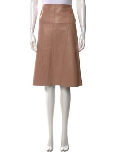 Pre-owned Loewe Vintage Midi Length Skirt In Neutrals
