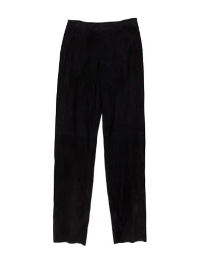 Pre-owned Loewe Vintage Wide Leg Pants In Blue