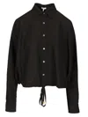 Loewe Viscose Shirt Shirts Black