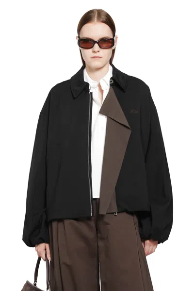 LOEWE VISCOSE WOOL HARRINGTON JACKET