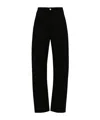 Loewe Cotton Trousers In Black