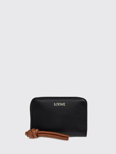 Loewe Wallet Woman In Black