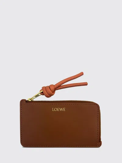 Loewe Wallet Woman Color Brown