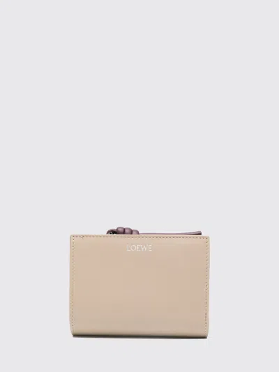 Loewe Wallet Woman Color Ecru