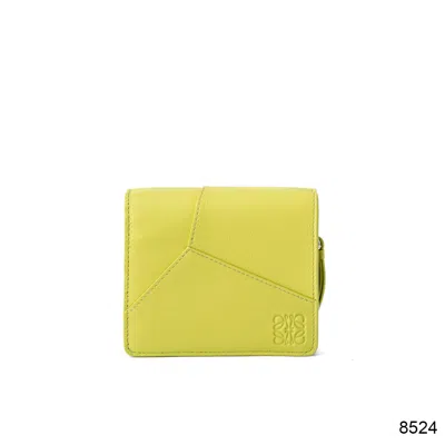 Loewe Wallet In Yellow