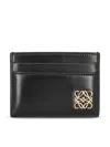 Loewe Puffer Anagram Plain Cardholder In Black