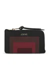 Loewe X Albers Geometric-pattern Zip Wallet In Multi