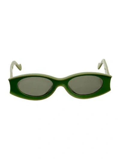 Pre-owned Loewe Wayfarer Tinted Sunglasses In Multi
