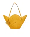 Loewe Weave A Basket Handbag In Yellow