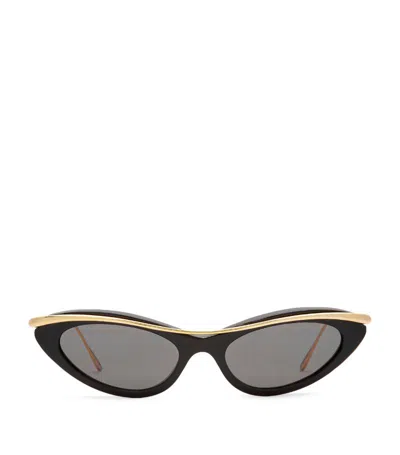 Loewe Cat-eye Acetate Sunglasses In Gray