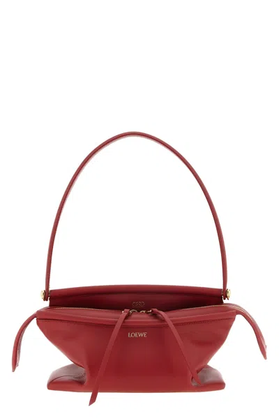 Loewe Small Whisker Shoulder Bag In Red
