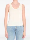 Loewe Anagram Tank Top In Neutral