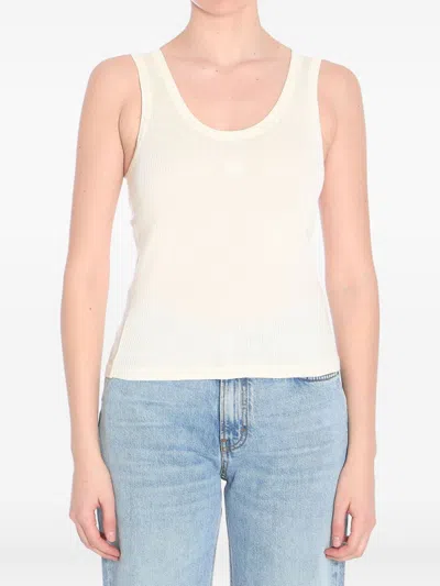 Loewe White Anagram Tank Top