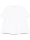 Loewe Anagram-embroidered Trapeze T-shirt Clothing In White