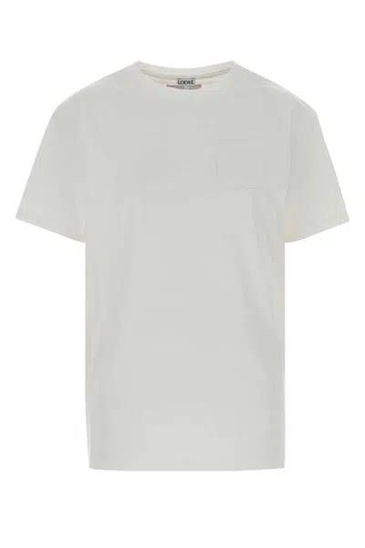 Loewe White Cotton  X Cosima Von Bonin T Shirt